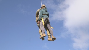 1st CAB Simulated Live Hoist Rooftop Evacuation