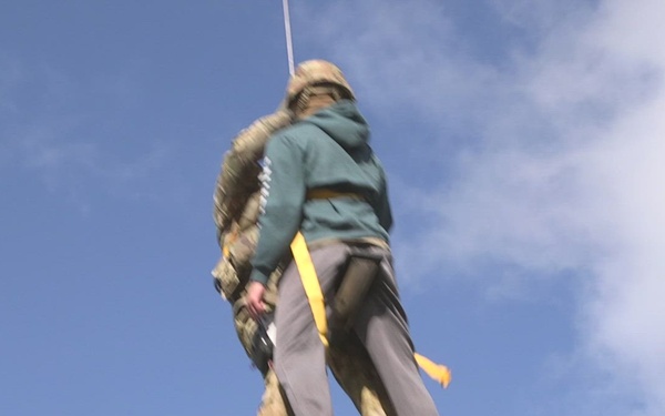 1st CAB Simulated Live Hoist Rooftop Evacuation