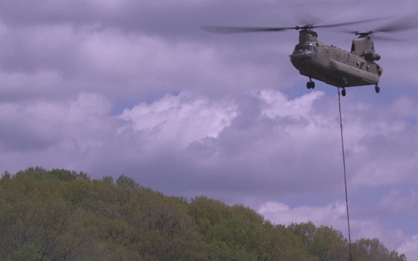 1st CAB Simulated Fire Suppression