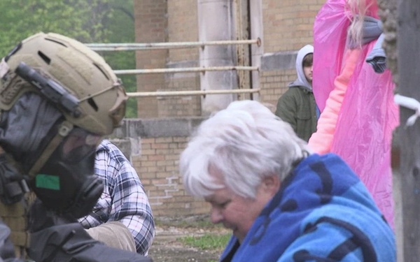 United States Marines and Sailors at Guardian Response 2023