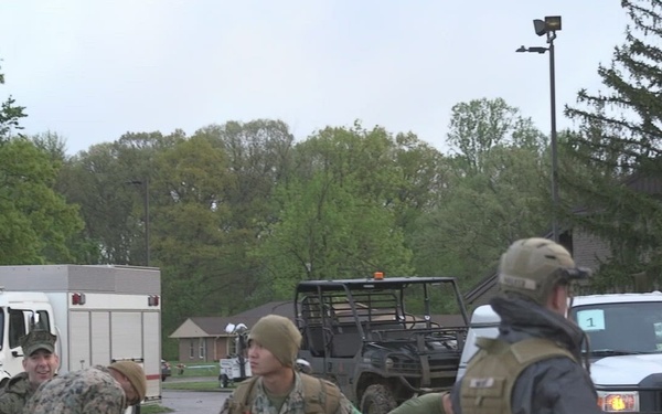 US Marines and Sailors at Guardian Response