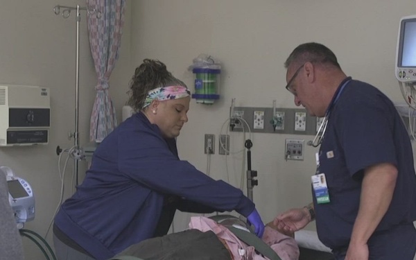 Simulated Military Casualty Evacuation to Ascension St. Vincent Jennings Hospital