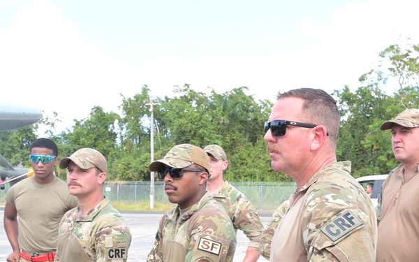 Texas Guardsmen Refuel A-10C Thunderbolt II during Critical Response Exercise