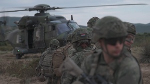 Exercise Noble Jump 23: German, Norwegian, Dutch Soldiers Train NH90 Helicopters