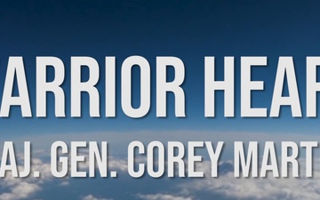 Maj. Gen. Martin speaks about Warrior Heart
