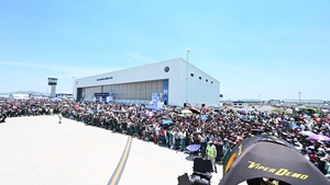 F-16 Viper Demo team participates in FAMEX 2023