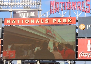 National Guard Day with the Washington Nationals