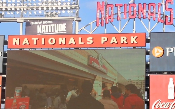 National Guard Day with the Washington Nationals