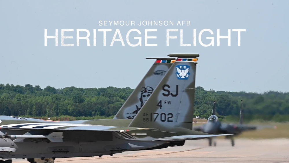 DVIDS Video 4th Fighter Wing Heritage Flight