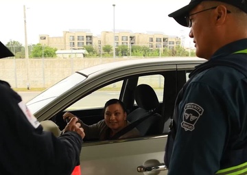 USAG Humphreys Security Forces Respond to Gate Runners During Training Exercise