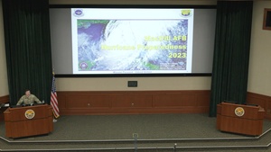 Hurricane Preparedness Brief at MacDill AFB