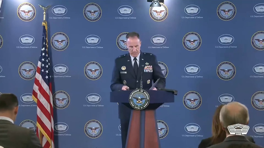 DVIDS - Video - Pentagon Press Secretary Holds Briefing