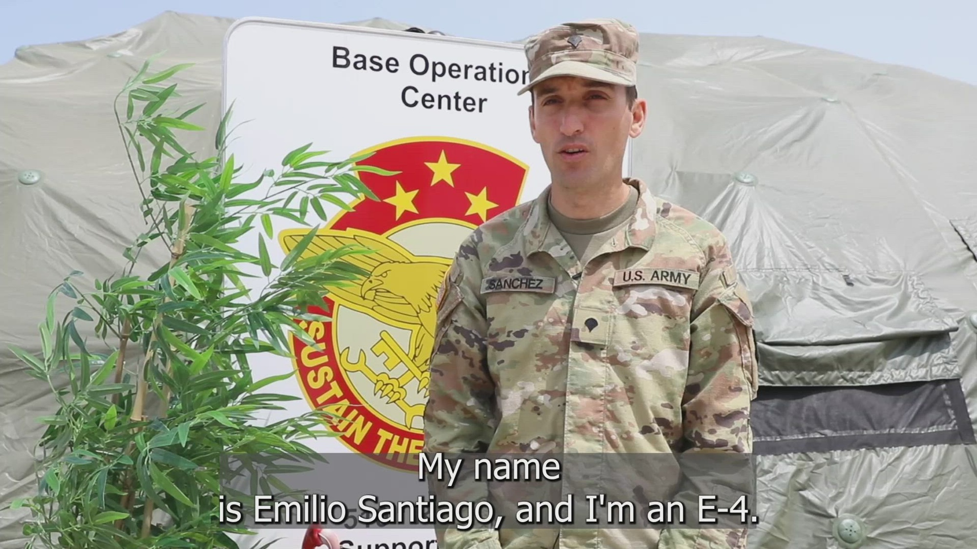 Meet Spc. Emilio Sanchez, a Spanish native who naturalized into the United States. 

Sanchez serves as a 42 A, human resource specialist with the 510th Regional Support Group, 7th Mission Support Command - America's Army Reserve in Europe. In addition to his role in the S-1 shop, Sanchez assisted his unit by translating between U.S. Soldiers and their Spanish Allies, at San Gregorio Training Area, Zaragoza, Spain, in support of exercise Swift Response and DEFENDER-23.   

The 510th Regional Support Group's mission is to provide base support operations for up to 6000 supported Soldiers and their equipment, across the European Theater. Currently, the 510th manages day-to-day instillation operations for roughly 1,000 U.S., Ally and partner forces, participating in exercise Swift Response 23. Exercises like this solidify relationships and build on time-tested alliances by improving interoperability and strengthening already established relationships with Allied and partnered nations.      

DEFENDER 23 is a U.S. Army Europe and Africa led exercise focused on the strategic deployment of continental United States-based forces, employment of Army Prepositioned Stocks, and interoperability with Allies and partners. Taking place from 22 April to 23 June, DEFENDER 23 demonstrates USAREUR-AF’s ability to aggregate U.S.-based combat power quickly in Eastern Europe, increase lethality of the NATO Alliance through long-distance fires, build unit readiness in a complex joint, multi-national environment, and leverage host nation capabilities to increase USAREUR-AF’s operational reach. DEFENDER 23 includes more than 7,000 U.S. and 17,000 multi-national service members from more than 20 nations who will participate including, but not limited to: Estonia, France, Germany, Greece, Italy, Latvia, Poland, Portugal, Romania, Spain, United Kingdom and the United States. 