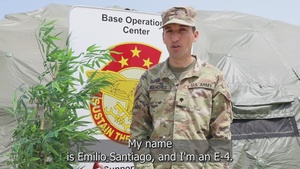 Know Your Defender - Spc. Emilio Sanchez, 510th RSG