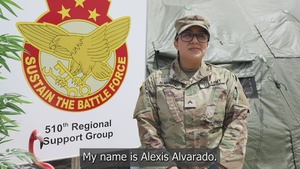 Know Your Defender - Cpl. Alyssa Alavarado, 510th RSG