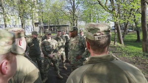The 126th Army Band Performs with the Latvian National Guard