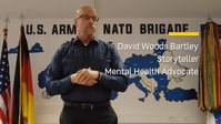 Mental health advocate shares message of hope with NATO Soldiers
