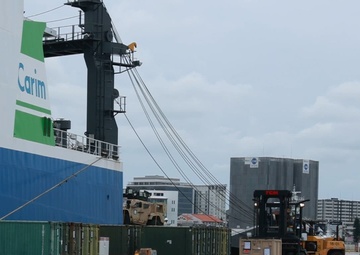 ARTP 23.1: U.S. Marines load Tactical Vehicles and M777 Howitzers