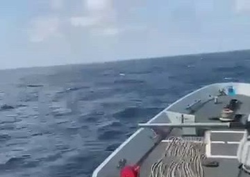 ESPS Blas de Lezo gunshoot during exercise Formidable Shield 2023