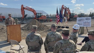 Groundbreaking Ceremony for 1+1 Unaccompanied Enlisted Personnel Housing Barracks on Fort Wainwright