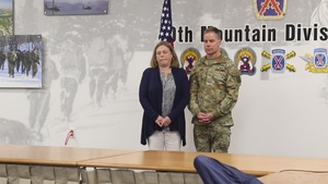 Brigadier General Curl's Award Ceremony
