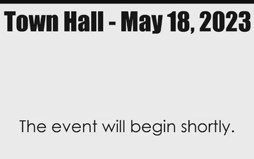 Redstone Arsenal Town Hall – May 18, 2023