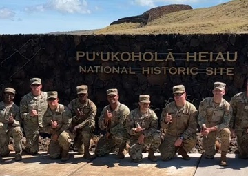 3-7 FA Helps Cleanup Pu'ukohola Heiau