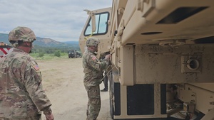 Minnesota National guard 2-135 Infantry Battalion prep Prepositioned gear for Defender 2023