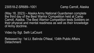 The Alaska Army National Guard's Best Warrior Competition Day 3