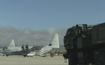 5th Battalion, 11th Marines rehearses HIMARS employment during Arctic Edge 23