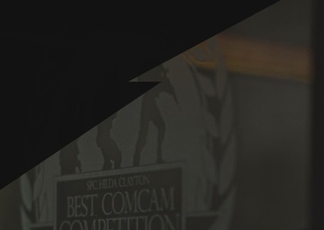 Participants of the 10th Annual Best Combat Camera Competition prepare to compete in an event.