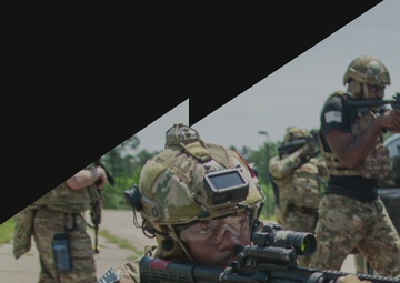 Participants of the 10th Annual Best Combat Camera Competition prepare to compete in an event.