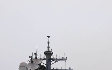 USS Porter SM-2 launch Formidable Shield 2023