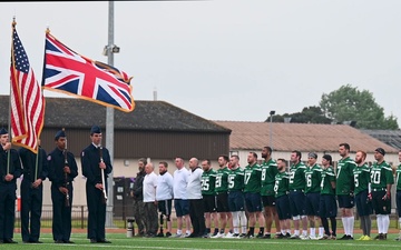NY Jets, Liberty Wing host first U.K. vs U.S. flag football game B-Roll