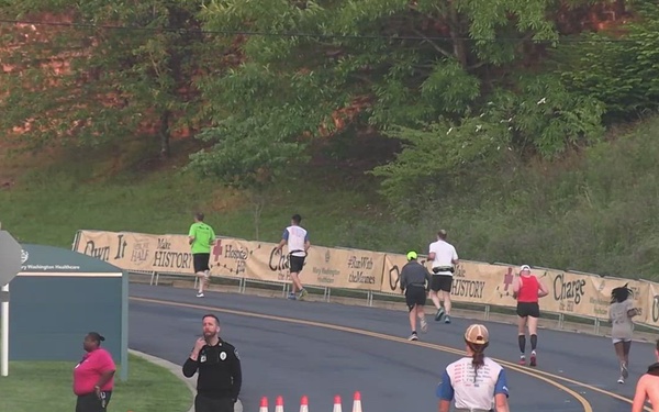 Marine Corps Marathon Historic Half Runners Take on Hospital Hill