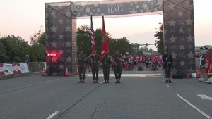 Runners Cross the Finish Line and Receive Awards at the 2023 Marine Corps Marathon Historic Half