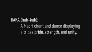 AFN Misawa Spot: Haka, Ka Mate