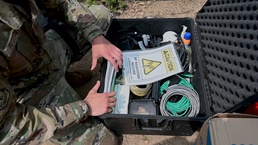102nd Communications Flight and 102nd Medical Group train with Army for CERFP mission