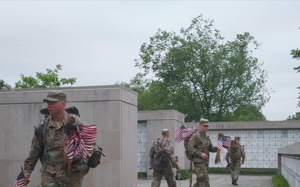 Flags-In at Arlington National Cemetery 2023 B-Roll