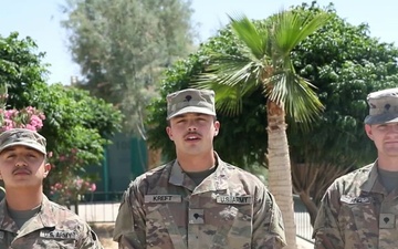 248th Army Birthday Greeting - 411th Engineer Company