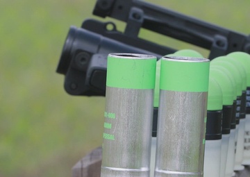 Arkansas National Guard Soldiers from the 216th Military Police Company, 871st Troop Command, 87th Troop Command conduct a range operations on 13 May, 2023.