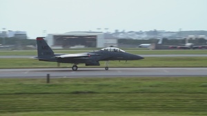 F-15E Strike Eagle exercise departure