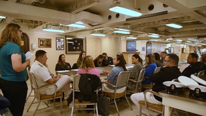 Navy Talent Acquisition Group Pacific Speak To Local High School Counselors