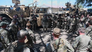 U.S. Army patrol to Magogoni Village