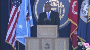Austin Speaks at Naval Academy Graduation