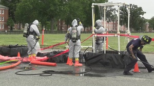 Marine Corps Base Quantico and Prince William County Full-Scale Exercise: Decontamination Area