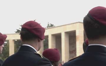 B-Roll Package: Sky Soldiers Participate In Memorial Day Ceremony in Normandy, France