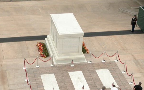 Flowers of Remembrance Day at Arlington National Cemetery B-Roll 2023