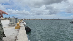 U.S. Coast Guard cutters first ships to return to Guam following Typhoon Mawar
