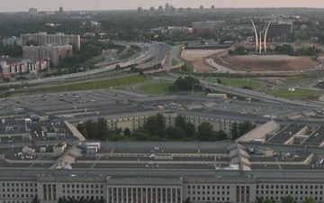 Pentagon Aerial Footage